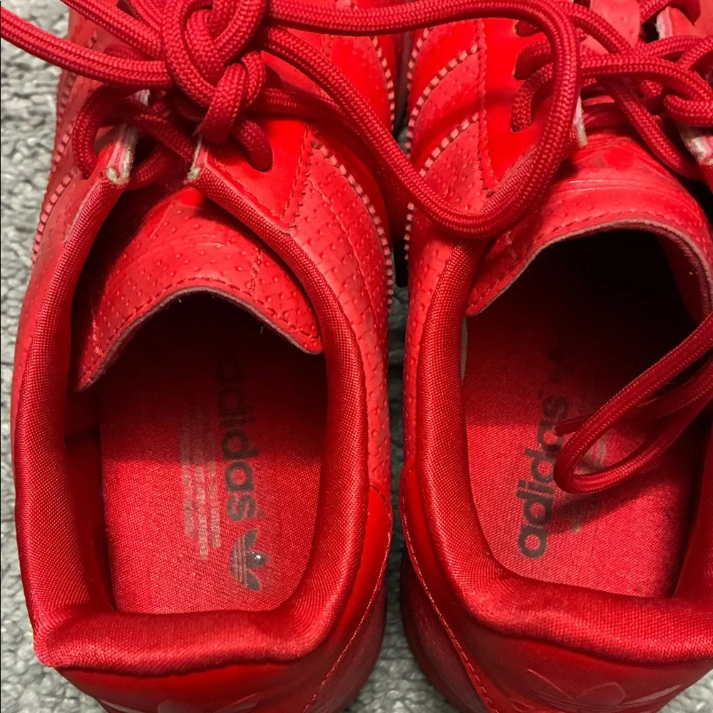 Adidas Samba Women's Vibrant Red Sneakers Size 5 - Picture 5 of 5